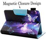 Universal 10 Inch Android Tablet Case - Purple Butterfly