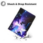 Universal 10 Inch Android Tablet Case - Purple Butterfly