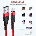 10ft MFi Certified iPhone Charger - 2 Pack