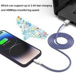 Apple MFi Certified Fast Charging Lightning Cable 6-Pack