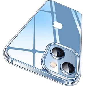 CASEKOO Crystal Clear iPhone 14/13 Case, Shockproof
