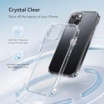 CASEKOO Crystal Clear iPhone 14/13 Case, Shockproof
