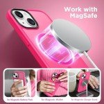 GONEZ Slim Magnetic iPhone 14 Case - Hot Pink