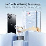 CASEKOO Crystal Clear iPhone 14/13 Case, Shockproof