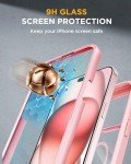 Miracase iPhone 15 Magnetic Full-Body Case - Pink