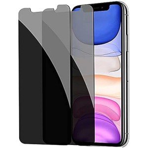 2-Pack Anti-Spy Privacy Screen Protector for iPhone 11/XR