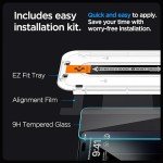 Spigen GlasTR EZ FIT iPhone 15 Pro Screen Protectors
