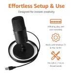 Amazon Basics USB Microphone for Streaming and Podcasting