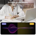 MAONO USB Omnidirectional Lavalier Microphone for Recording