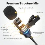 MAONO USB Omnidirectional Lavalier Microphone for Recording