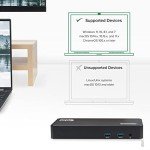 Plugable USB-C Triple Display Dock with Charging