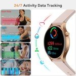 AEAC Women's Smart Fitness Watch with Heart Monitor