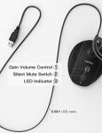 Fifine USB Condenser Microphone for PC & Laptop