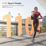 AEAC Women's Smart Fitness Watch with Heart Monitor