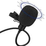 MAONO USB Omnidirectional Lavalier Microphone for Recording