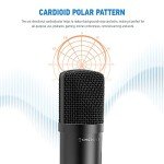 Amcrest USB Microphone for Recording and Streaming