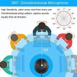 TKGOU Omnidirectional USB Conference Microphone
