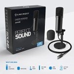 Amcrest USB Microphone for Recording and Streaming