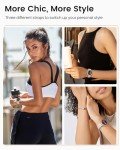 Women's Smart Watch with Fitness Tracker & Custom Faces