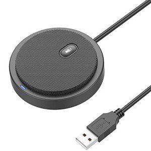 360° USB Conference Microphone with Mute Key