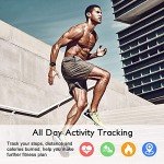 1.85" Smartwatch Fitness Tracker with Heart Rate Monitor