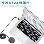 360° USB Conference Microphone with Mute Key