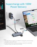 Anker 7-in-1 USB-C Dual Monitor Docking Station