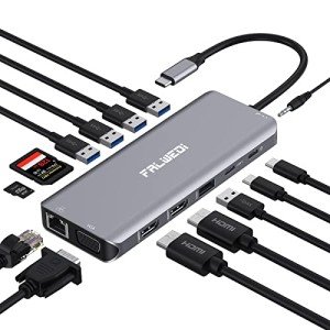 14-in-1 USB C Laptop Docking Station Hub