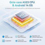 Jeazans 10.1" Android Tablet, Octa-Core, 128GB Storage