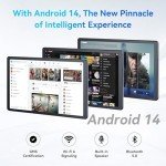 Jeazans 10.1" Android Tablet, Octa-Core, 128GB Storage