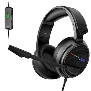 Jeecoo USB Gaming Headset with Surround Sound