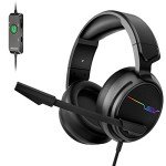 Jeecoo USB Gaming Headset with Surround Sound