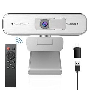 NexiGo N940P 2K Webcam with Remote Control