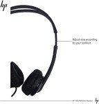 HP 3.5mm Wired Business Headset with Microphone