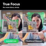 Insta360 Link 4K PTZ Webcam with AI Tracking