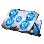 AIMIUZI Gaming Laptop Cooling Pad with Adjustable Height