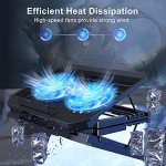 LIENS Adjustable Laptop Cooling Pad with Dual Fans