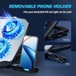 AIMIUZI Gaming Laptop Cooling Pad with Adjustable Height