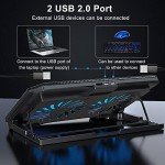 LIENS Adjustable Laptop Cooling Pad with Dual Fans