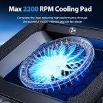 AICHESON RGB Gaming Laptop Cooling Pad 15-19