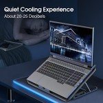 Gaming Laptop Cooling Pad with 6 Quiet Fans