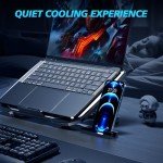 AIMIUZI Gaming Laptop Cooling Pad with Adjustable Height