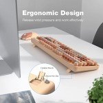 MOFII Wireless Keyboard and Mouse Combo, Retro Design