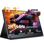 UPERFECT 17.3" 2K 144Hz Portable Gaming Monitor