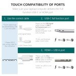 INNOCN 15.6" Portable Touchscreen Laptop Monitor
