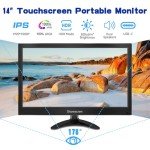 14-Inch Portable Touchscreen FHD Monitor with HDMI/USB-C