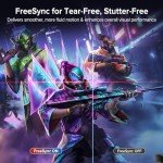 UPERFECT 17.3" 2K 144Hz Portable Gaming Monitor