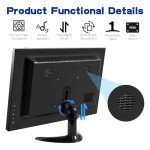 14-Inch Portable Touchscreen FHD Monitor with HDMI/USB-C