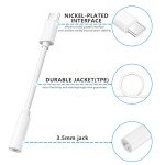 [MFi Certified] 2 Pack Headphone Adapter for iPhone 16 15,USB Type C to 3.5mm Female Headphone Jack Adapter Aux Audio Dongle Compatible with iPhone 16/16 Plus/16 Pro/16 Pro Max/15/15 Pro/15 Pro Max