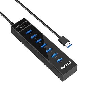 7-Port USB 3.0 Hub with 3.3ft Cable